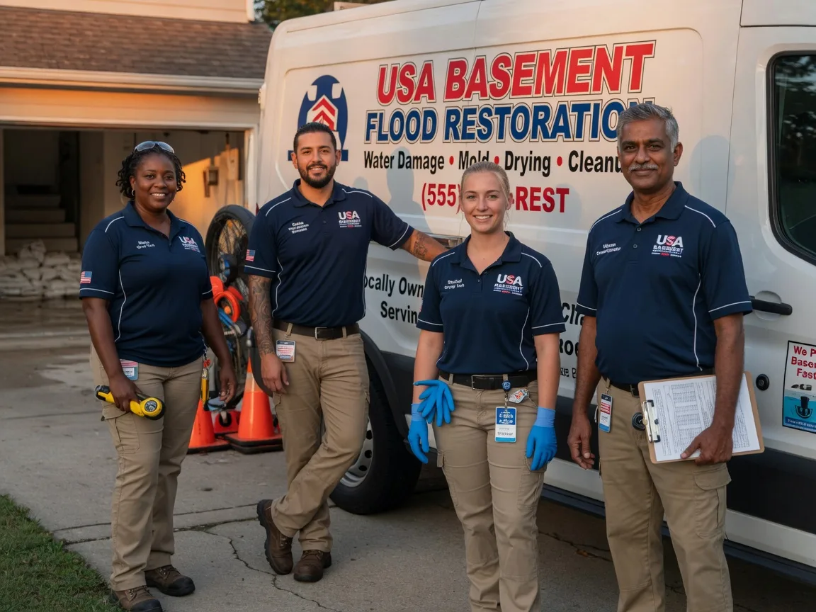 Basement Flood Cleanup company in Epps, LA