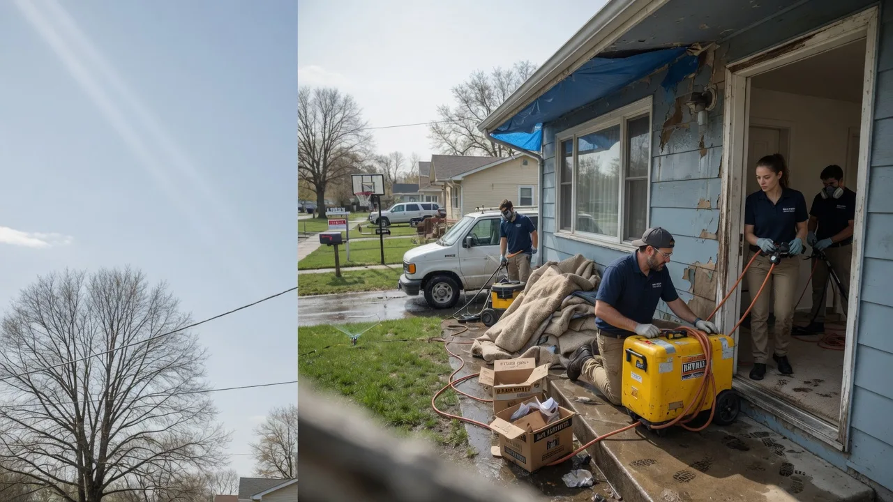 Basement Flood Cleanup in Epps, LA near me